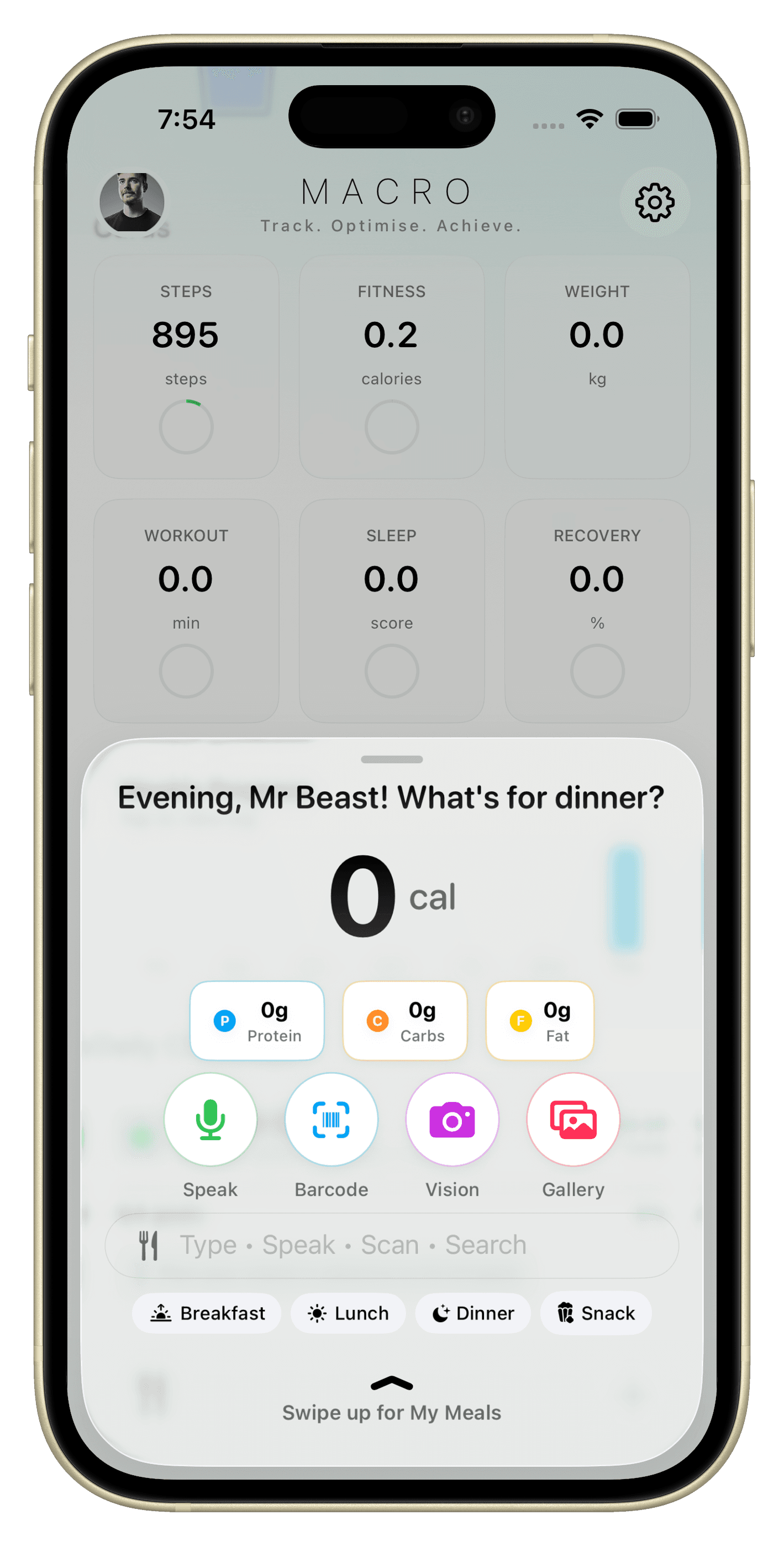Macro app screenshot 2